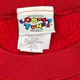 Looney Tunes Cartoon Sweatshirt - Large Multicoloured Cotton Blend