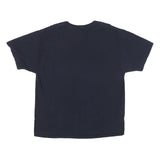 CHAMPION Mens Black Graphic T-Shirt XL Short Sleeve Crew Neck Cotton Blend