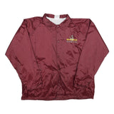 AUGUSTA SPORTSWEAR Mens Maroon Button Jacket 2XL Nylon Plain 2012 Challenge Cup