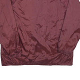 AUGUSTA SPORTSWEAR Mens Maroon Button Jacket 2XL Nylon Plain 2012 Challenge Cup