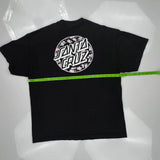 Santa Cruz T-Shirt - Large Black Cotton