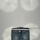 True Religion Boot Cut Jeans - 29W US 4 Blue Cotton