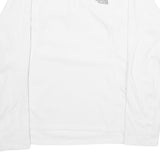 THE NORTH FACE Womens White Pullover Plain Crew Neck Basic Knit Jumper L