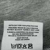 Blank Pro Club Sweatshirt - Large Grey Cotton Blend