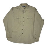 Polo By Ralph Lauren Shirt - 2XL Beige Cotton
