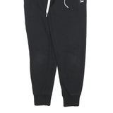 FILA Womens Joggers Black Slim Tapered S W24 L26 Cotton Blend Casual Sportswear