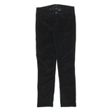 CALVIN KLEIN JEANS Womens Cotton Blend Black Slim Skinny Trousers W28 L28