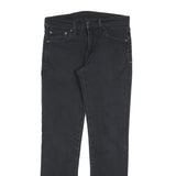 LEVI'S 511 Slim Mens Black Slim Skinny Denim W30 L32 Zip Cotton Blend Jeans
