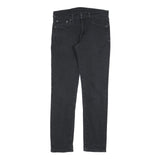 LEVI'S 511 Slim Mens Black Slim Skinny Denim W30 L32 Zip Cotton Blend Jeans