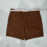 Dickies Chino Shorts - 34W 6L Brown Cotton