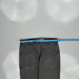 Carhartt Carpenter Trousers - 34W 32L Grey Cotton