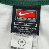 Age 3 Nike Striped Dress - 3XS Green Cotton