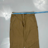 Carhartt Double Knee Carpenter Pants - 33W 30L Khaki Cotton