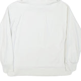 LEVI'S Mens White Hoodie M Cotton Blend Pullover Hooded Sweatshirt