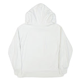 LEVI'S Mens White Hoodie M Cotton Blend Pullover Hooded Sweatshirt