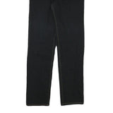CALVIN KLEIN JEANS Womens Black Regular Straight Denim Jeans W26 L29 Zip Cotton