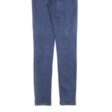 LEVI'S 721 Womens Jeans Blue Slim Skinny Denim Medium W28 L32 Zip Closure