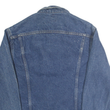 LEE Mens Blue Denim Jacket XS Cotton Classic Button Closure Casual Wear