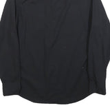 CALVIN KLEIN Mens Black Shirt S Cotton Blend Classic Button Down Casual