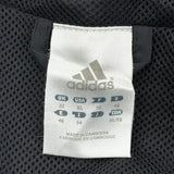 Three Stripes Adidas Striped Track Jacket - XL Pink Polyester