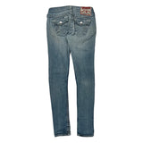 True Religion Skinny Jeans - 26W UK 4 Light Wash Cotton Blend