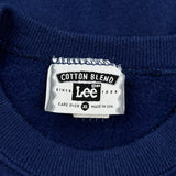 Made In USA Lee Sweatshirt - XL Blue Cotton Blend