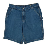 Basic Editions Denim Shorts - 36W 9L Blue Cotton