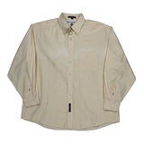 Tommy Hilfiger Striped Shirt - XL Beige Cotton