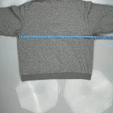 Nautica Sweatshirt - Large Gray Cotton Blend