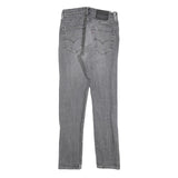 LEVI'S 512 Big E Mens Jeans Grey Slim Skinny Denim Rinse W29 L29 Stretch