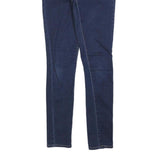 LEVI'S Womens Jeans Blue Slim Skinny Denim Medium W26 L32 Classic Fit Zip
