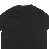CALVIN KLEIN JEANS Mens Black Classic T-Shirt 2XL Short Sleeve Crew Neck Cotton