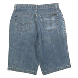 US CLASSIC Mens Denim Blue Casual Shorts M W32 Cotton Blend Comfortable Fit