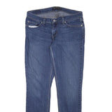 LEVI'S Womens Slim Jeans Blue Denim W31 L30 Zip Cotton Blend Stylish