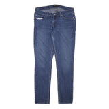 LEVI'S Womens Slim Jeans Blue Denim W31 L30 Zip Cotton Blend Stylish