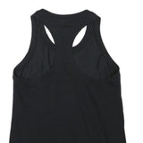 NIKE Womens Black Vest S Racerback Cotton Blend Sportswear