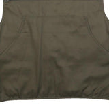STUCKI FISHING Mens Green Cotton Blend Fishing Jacket XL Zip Utility Vest