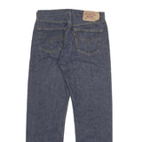 LEVI'S 501 Mens Jeans Blue Regular Straight Denim Medium W30 L28 Classic Fit