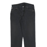 LEVI'S 501 Mens Jeans Black Regular Straight Denim W33 L31 Classic Button Fly