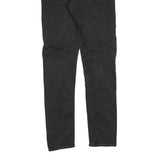 LEVI'S 512 BIG E Mens Slim Black Denim Medium W32 L30 Stretch Cotton Blend Jeans