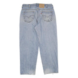 LEVI'S 535 Mens Jeans Blue Loose Straight Denim Light W36 L30 Classic Fit