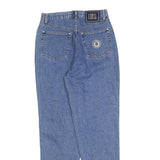 CIBYLL Womens Jeans Blue Regular Straight Denim Medium W26 L30 Classic Fit Zip