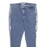 LEVI'S 721 High Rise Skinny Womens Jeans Blue Slim Skinny Denim Light W33 L28