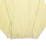 BAILEYS Mens Yellow Lightweight Button Jacket L Polyester Blend Casual Retro