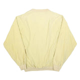 BAILEYS Mens Yellow Lightweight Button Jacket L Polyester Blend Casual Retro