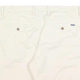 GANT Mens Shorts White Casual Cotton Blend M W34 Summer Wear