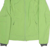 COLUMBIA Womens Green Jacket L Polyester Plain Zip Sports Outdoor Activewear