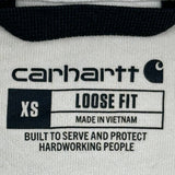 Carhartt Hoodie - XS Cream Cotton