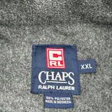 Chaps Ralph Lauren Fleece - 2XL Grey Polyester