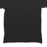 Womens Black Marilyn Graphic T-Shirt M Short Sleeve Crew Neck Tattoo Print